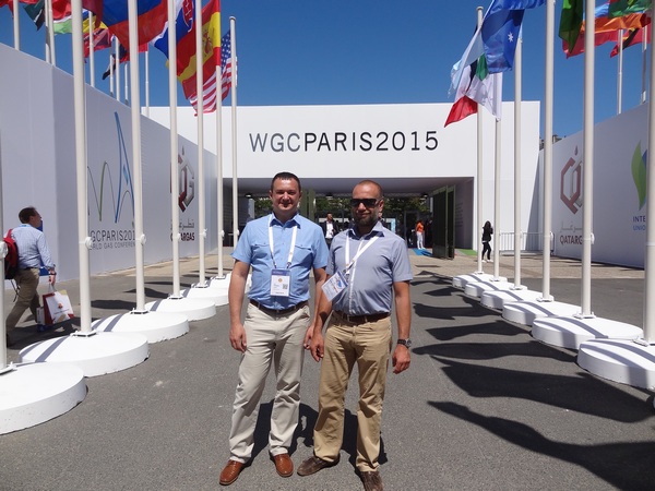 Делегация Компания Газовик на выставке WGCParis2015